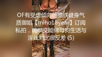 OF有受虐倾向的撸铁健身气质御姐【miho18year】订阅私拍，能拳交能做母狗生活与淫贱对比很反差 (5)