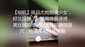 女上露脸面对大鸡鸡，发情少妇使劲往逼里塞